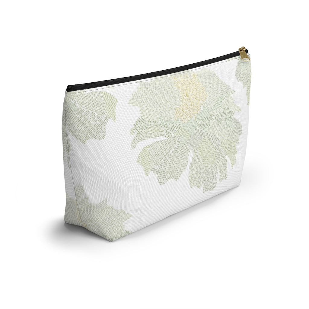 Ciphertext Code Accessory Pouch w T-bottom in Green