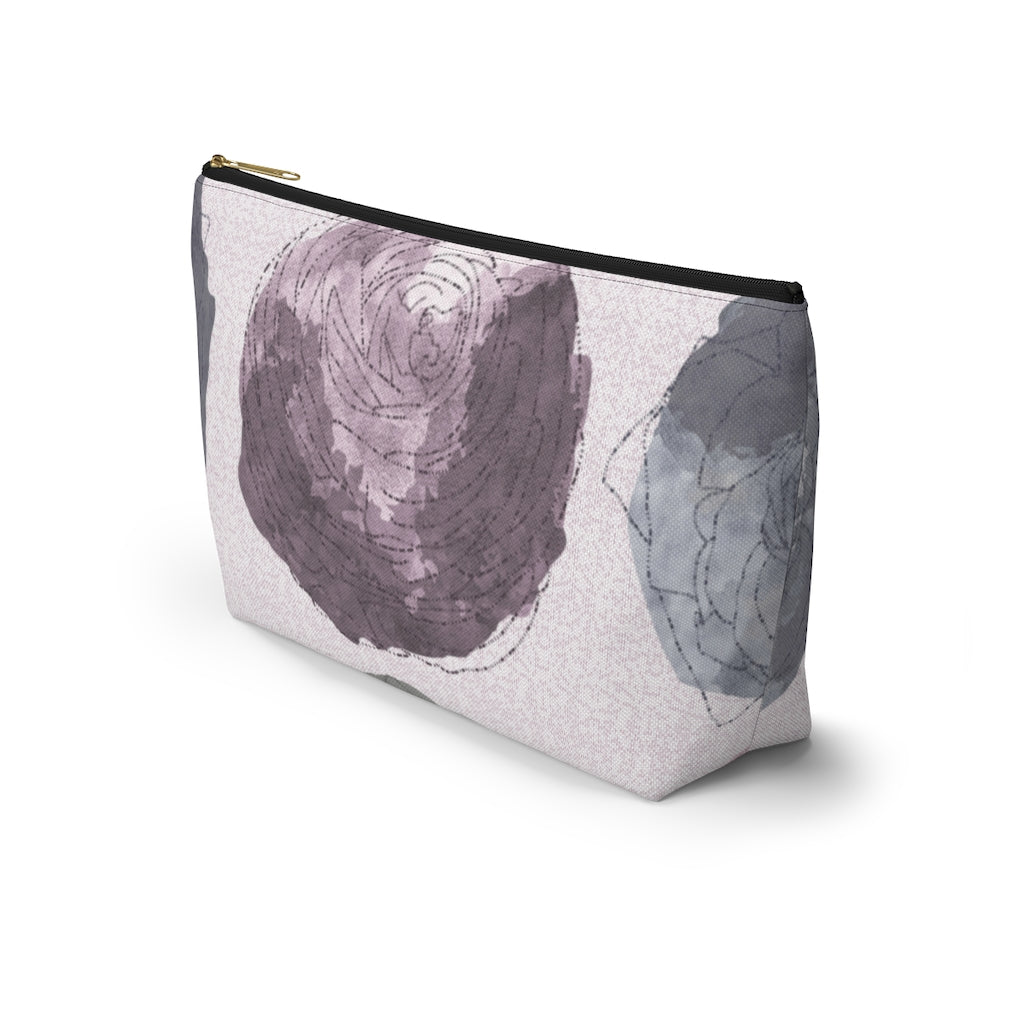 Decipher Code Accessory Pouch w T-bottom in Purple