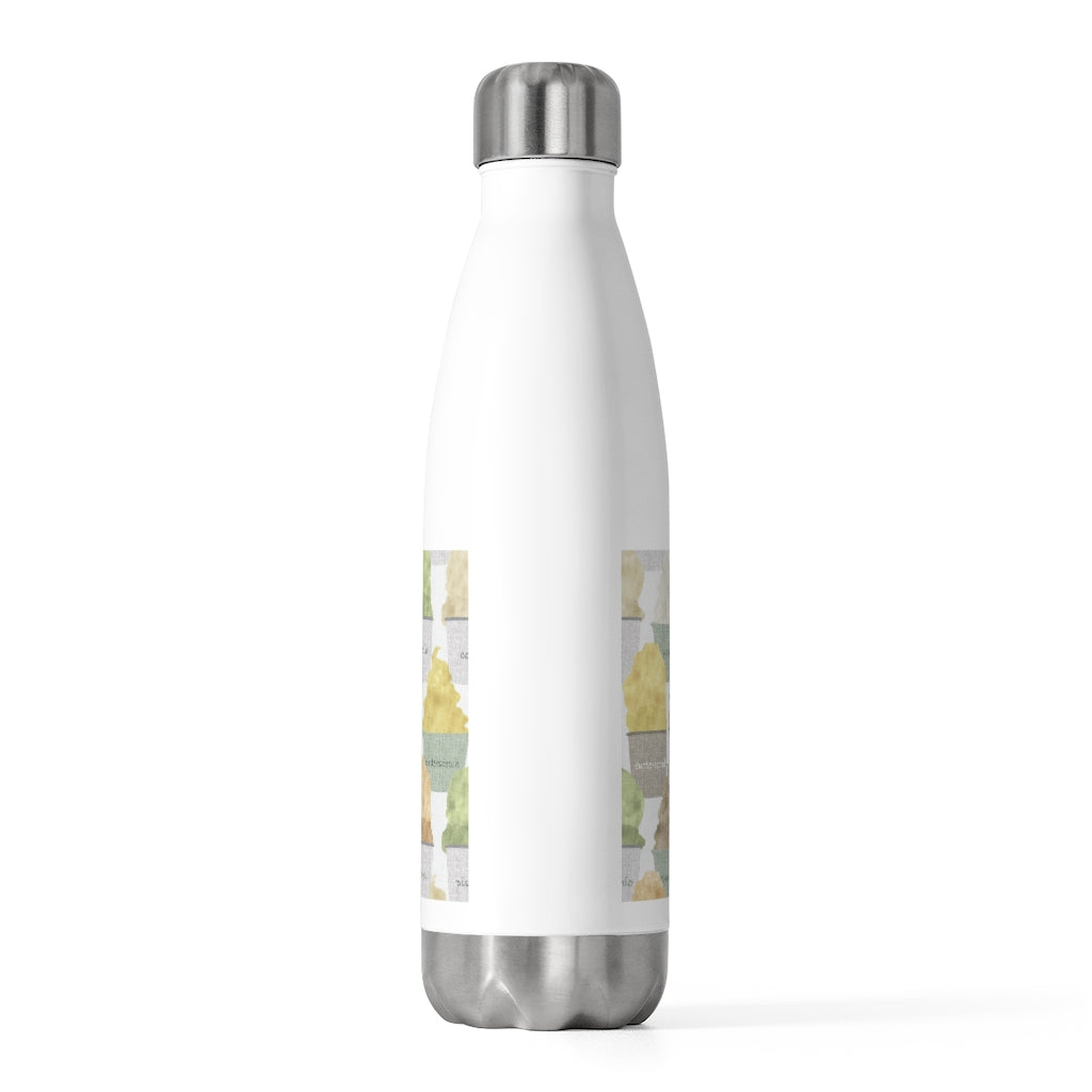 Ice Cream 20oz Insulated Bottle in Green