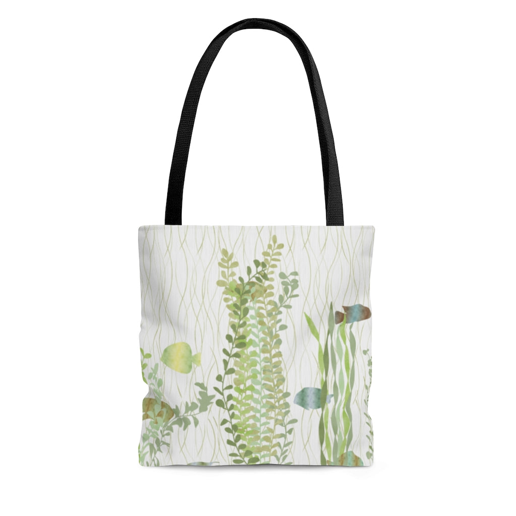 Aquarium Tote Bag in Green
