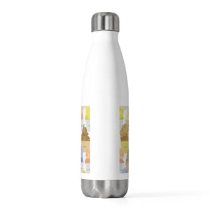 Ice Cream 20oz Insulated Bottle in Yellow