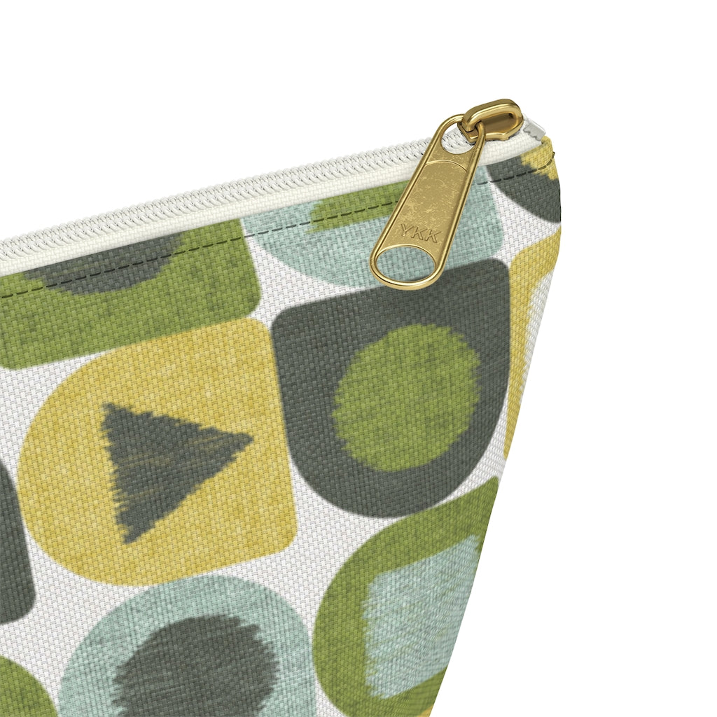 Shape Up Accessory Pouch w T-bottom in Green