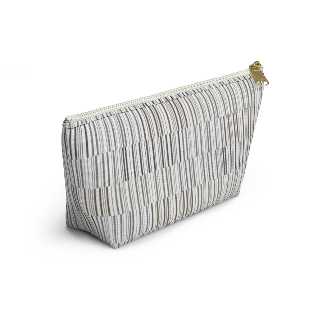 Traffic Code Accessory Pouch w T-bottom in Gray