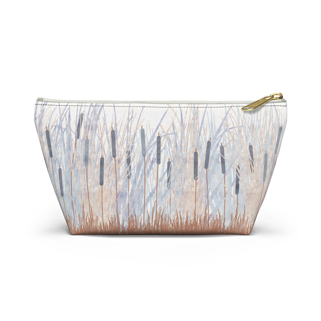 Marsh Accessory Pouch w T-bottom in Coral