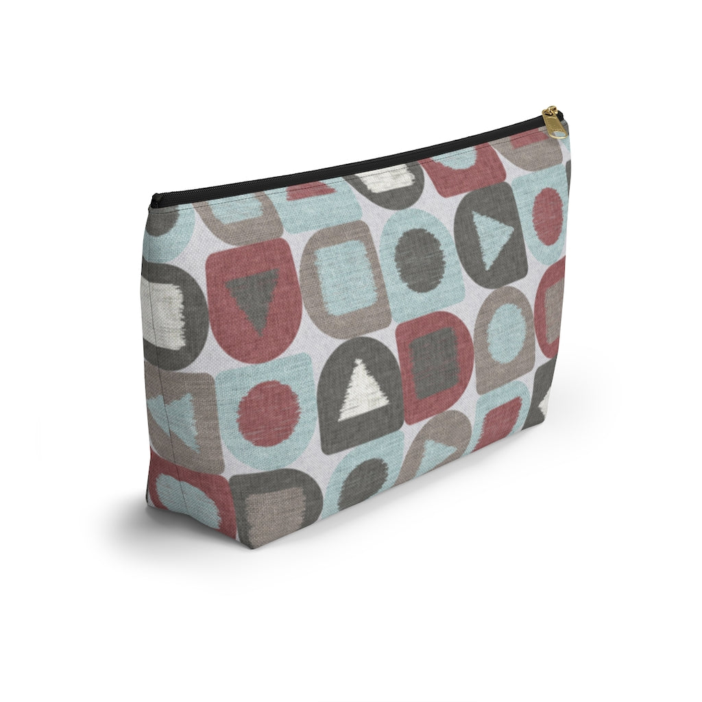 Shape Up Accessory Pouch w T-bottom in Aqua