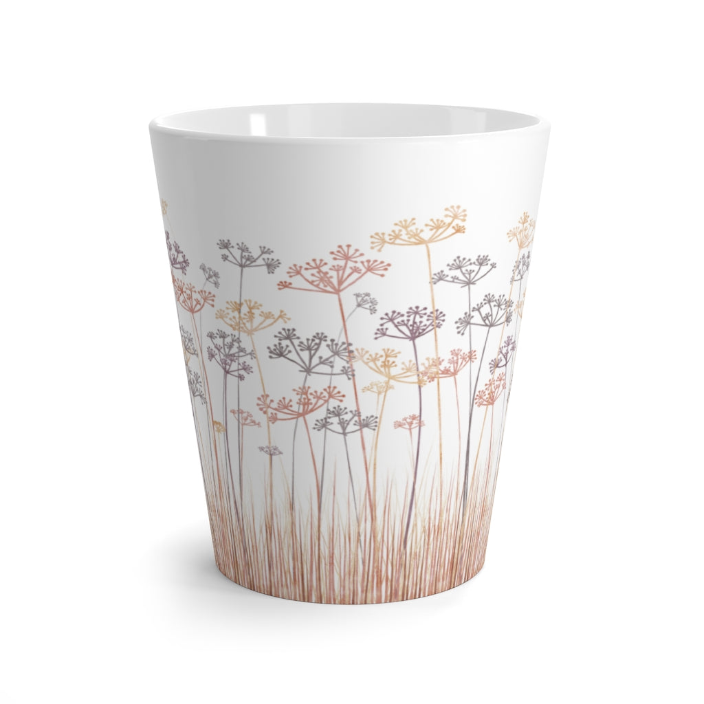 Message Code Latte Mug in Purple
