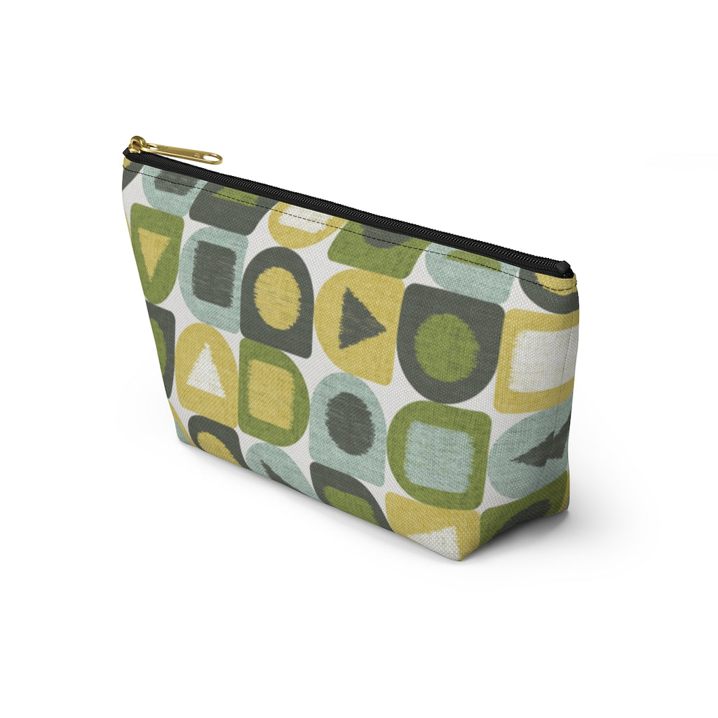 Shape Up Accessory Pouch w T-bottom in Green