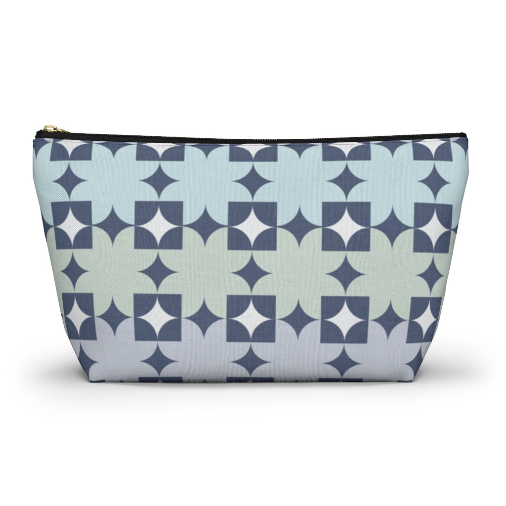 World's Fair Accessory Pouch w T-bottom in Blue