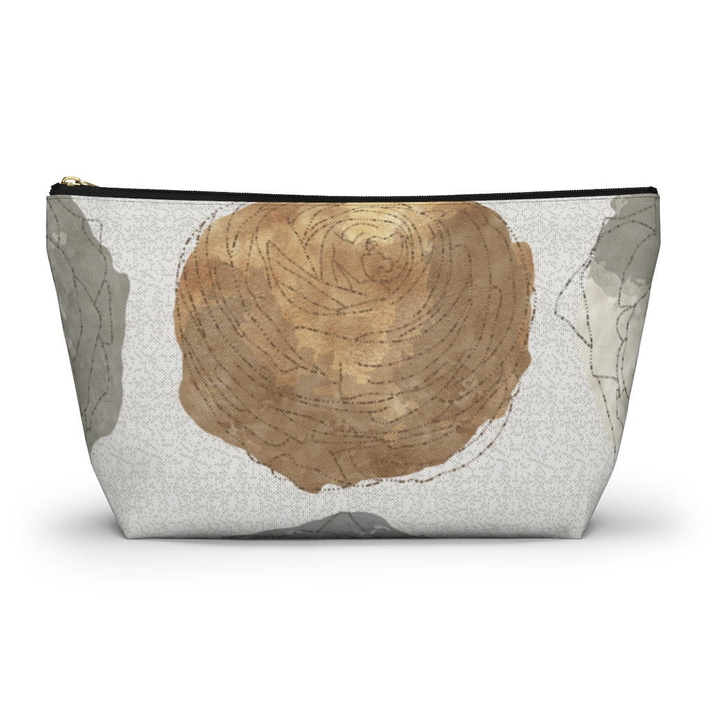Decipher Code Accessory Pouch w T-bottom in Brown