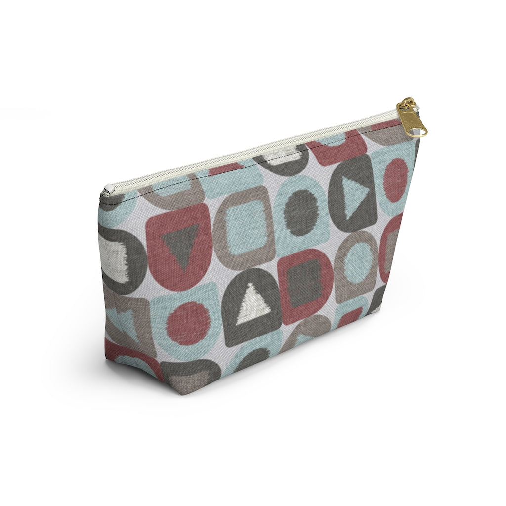 Shape Up Accessory Pouch w T-bottom in Aqua