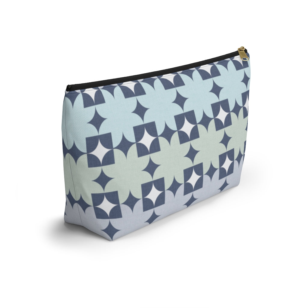 World's Fair Accessory Pouch w T-bottom in Blue