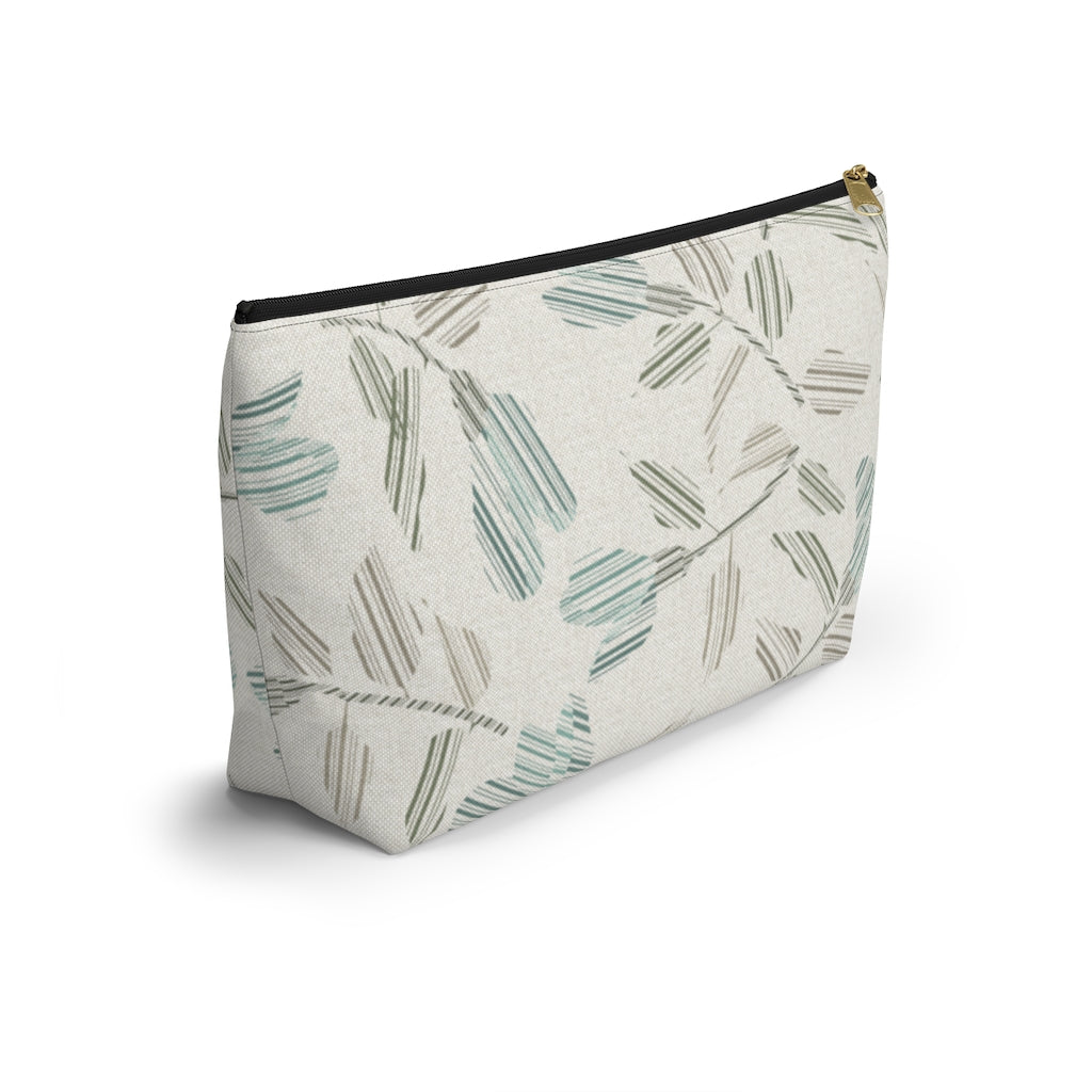 Riverbank Code Accessory Pouch w T-bottom in Aqua