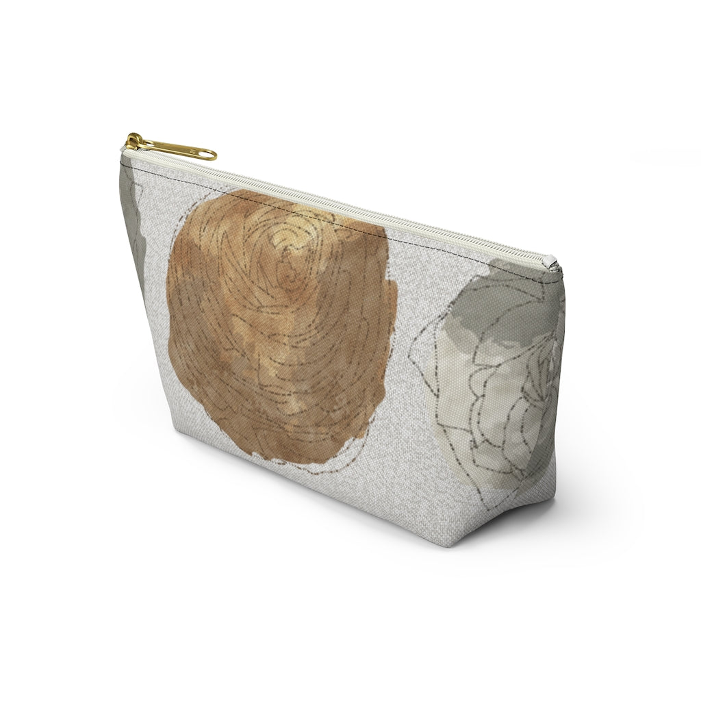 Decipher Code Accessory Pouch w T-bottom in Brown