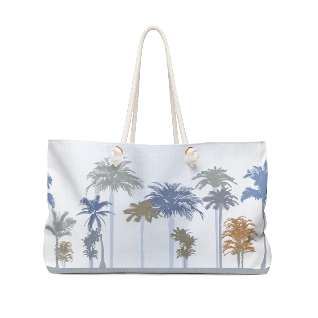 Coastal Weekender Bag in Blue