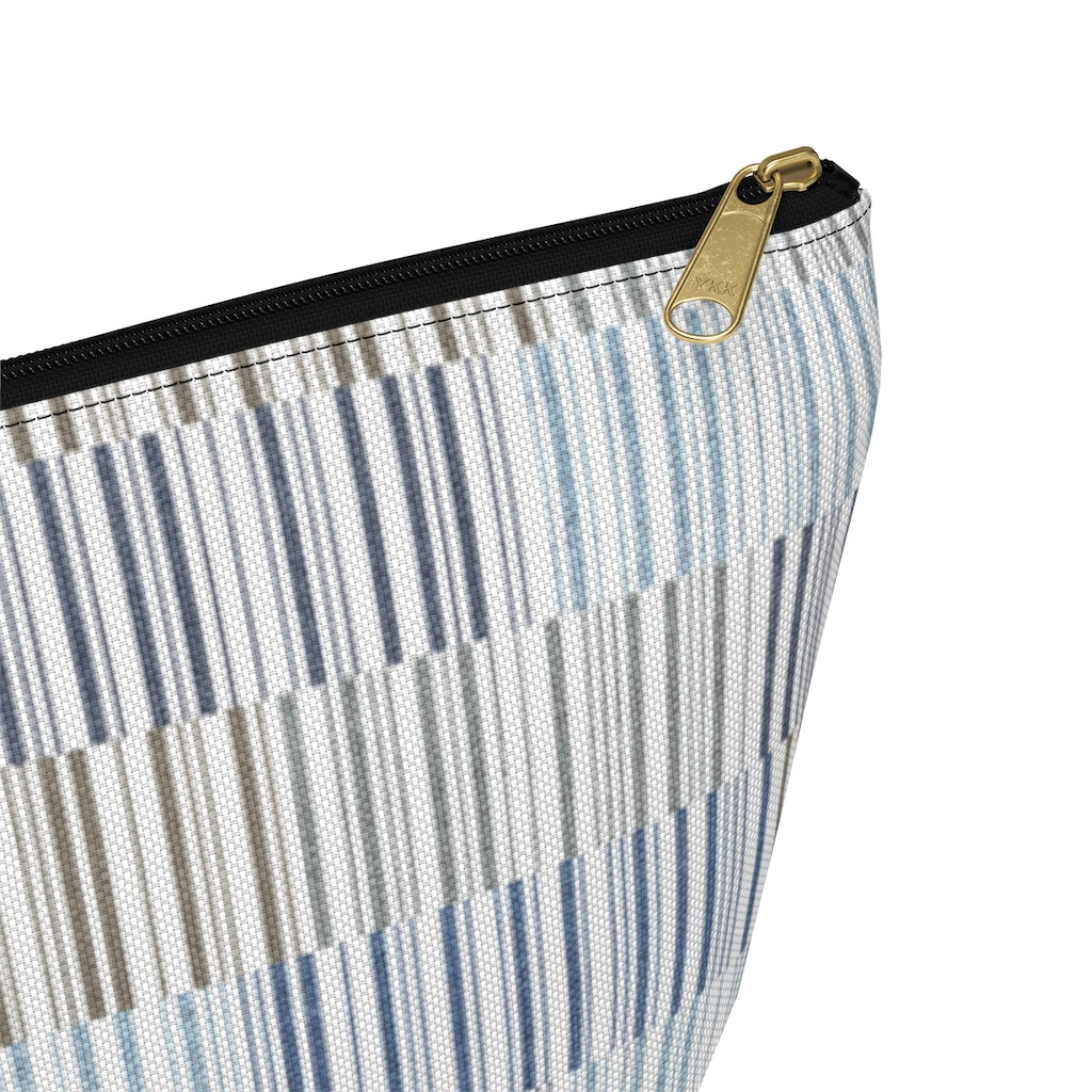 Traffic Code Accessory Pouch w T-bottom in Blue