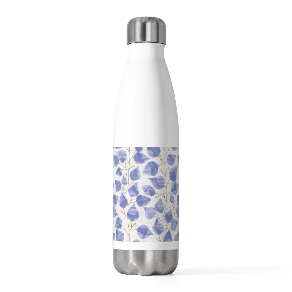 Budding Vine 20oz Insulated Bottle in Blue