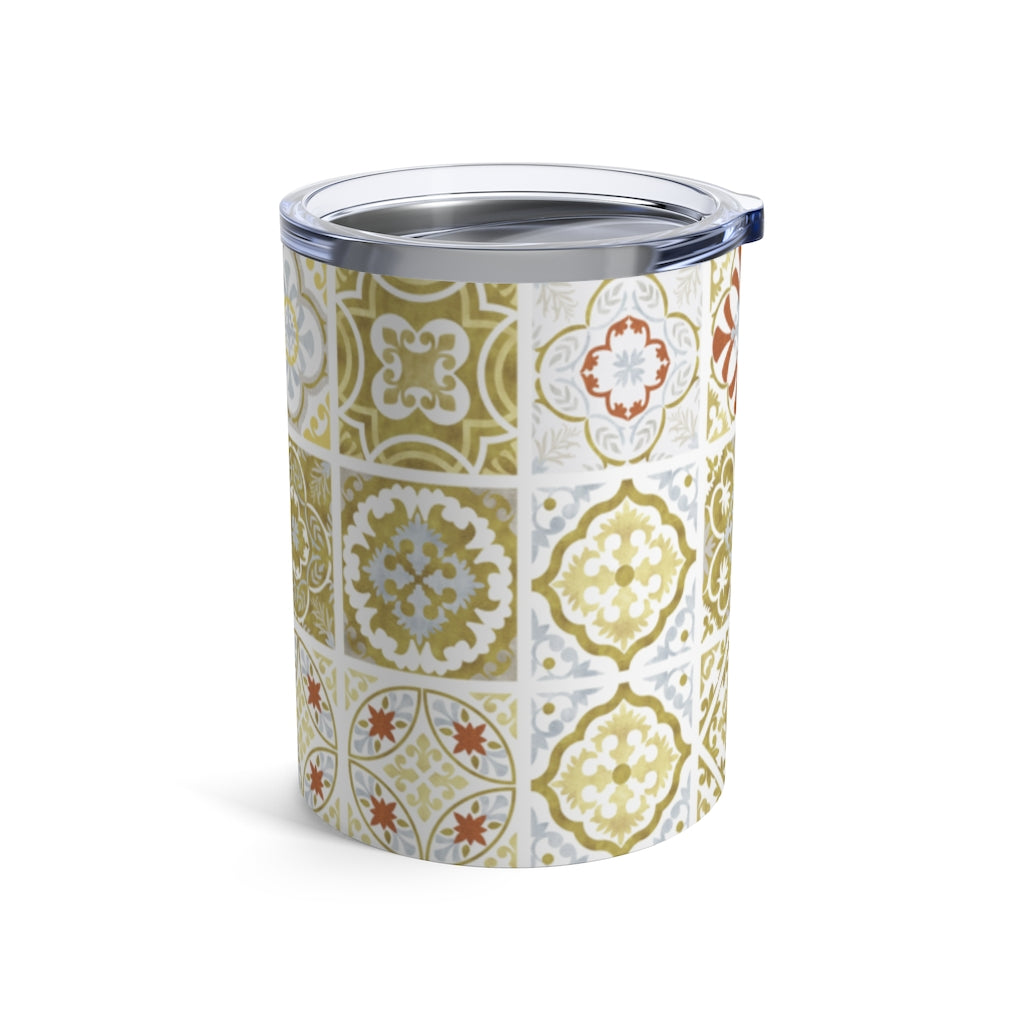 Seville Square Tumbler in Gold