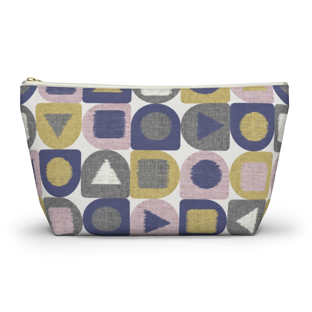 Shape Up Accessory Pouch w T-bottom in Purple