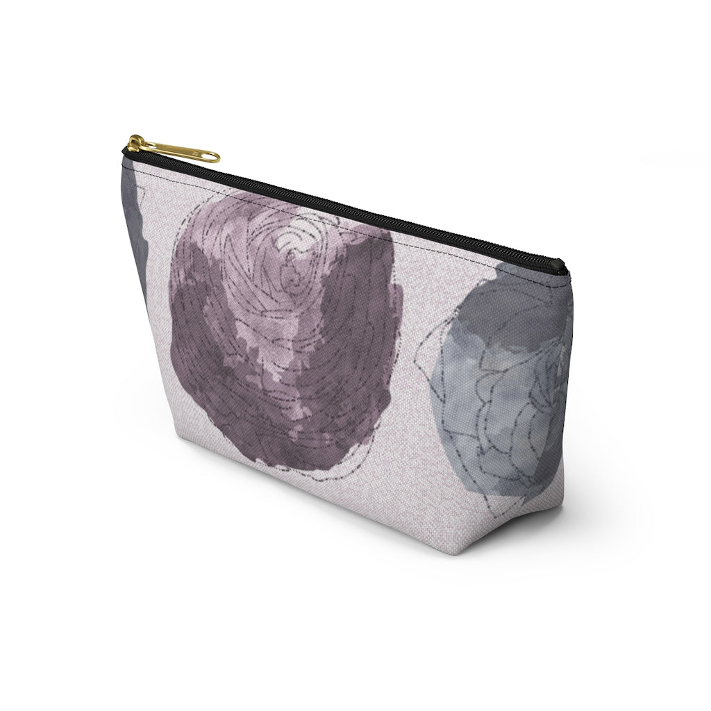 Decipher Code Accessory Pouch w T-bottom in Purple