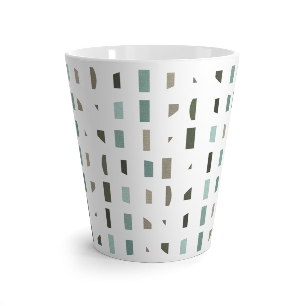 Tujjedy Code Latte Mug in Aqua