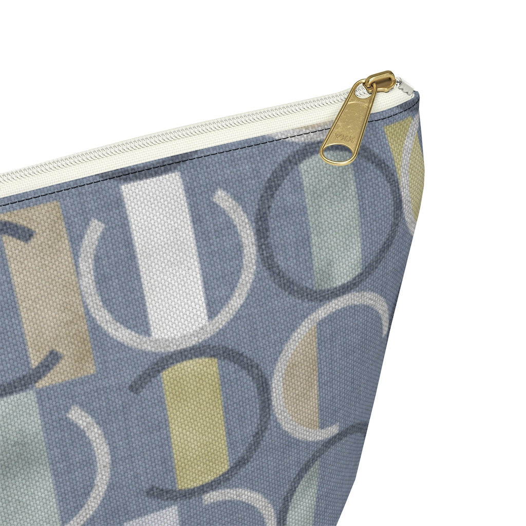 Journey Code Accessory Pouch w T-bottom in Blue