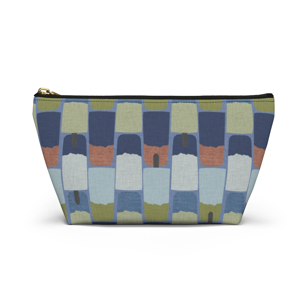 Popsicles Accessory Pouch w T-bottom in Navy