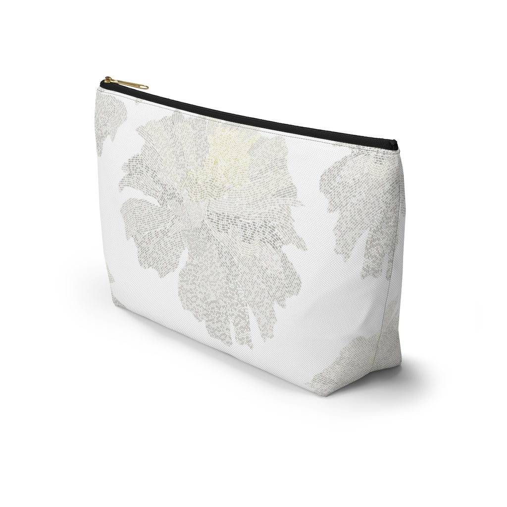 Ciphertext Code Accessory Pouch w T-bottom in Warm Gray