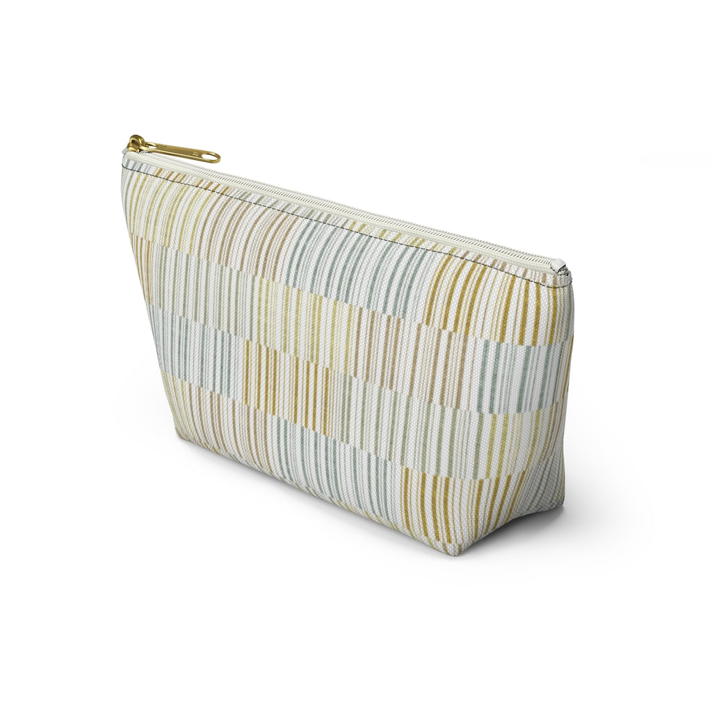 Traffic Code Accessory Pouch w T-bottom in Gold