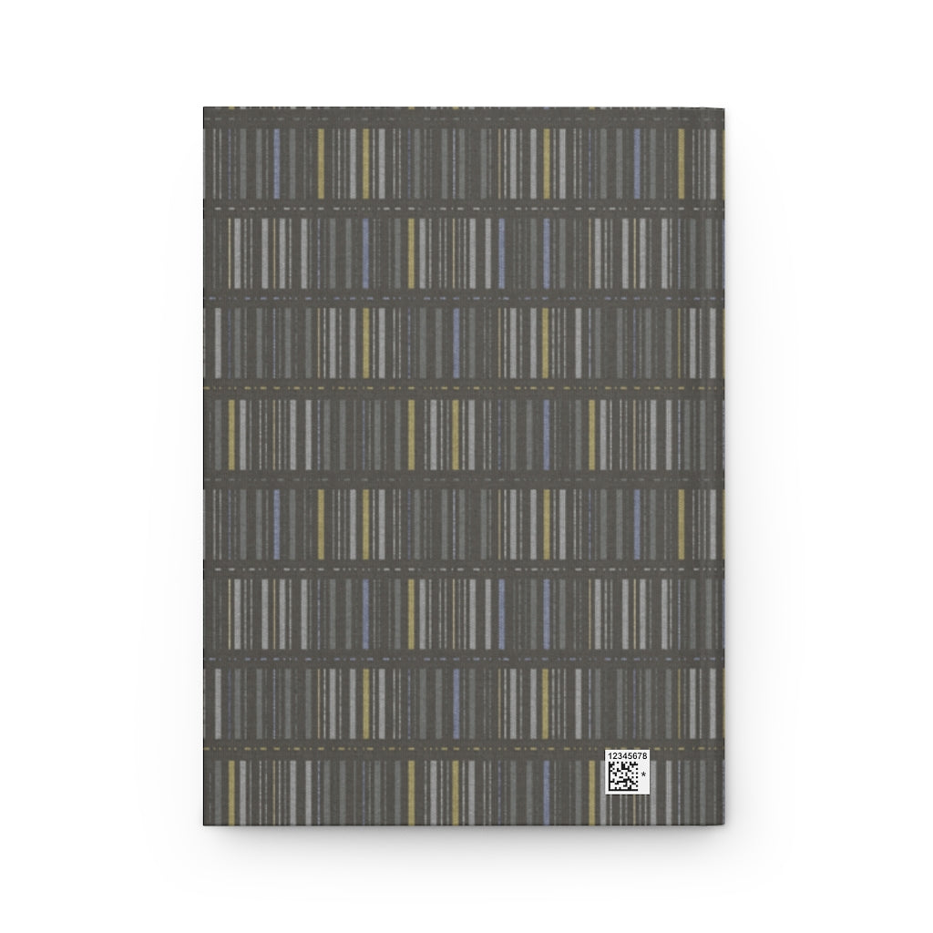Science Code Hardcover Journal Matte in Dark Gray