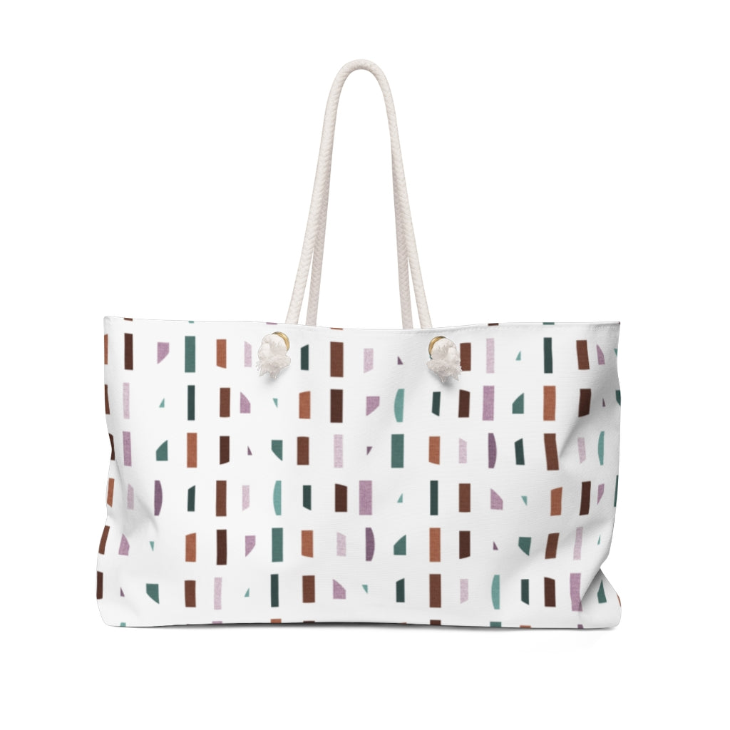 Tujjedy Code Weekender Bag in Multi