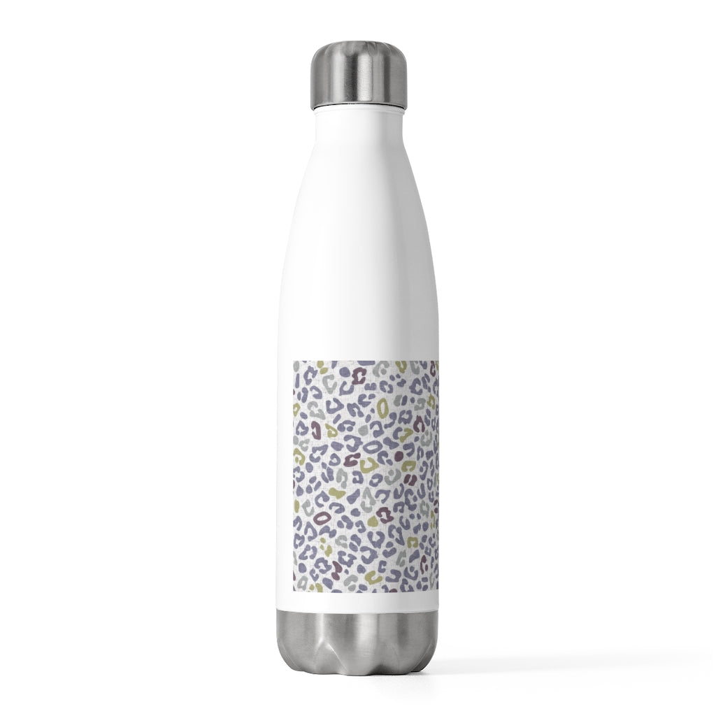 Leopard Love 20oz Insulated Bottle in Purple