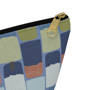 Popsicles Accessory Pouch w T-bottom in Navy