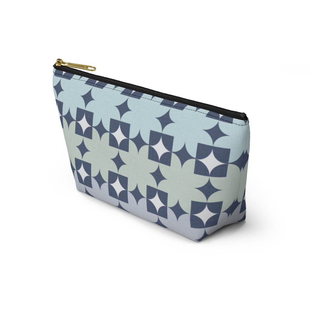 World's Fair Accessory Pouch w T-bottom in Blue