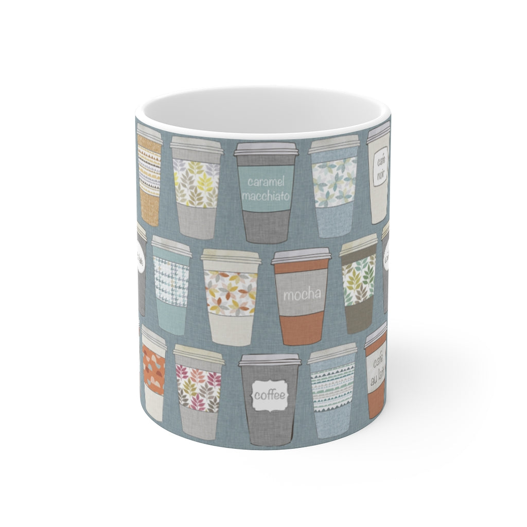 Coffee To Go Mug in Aqua