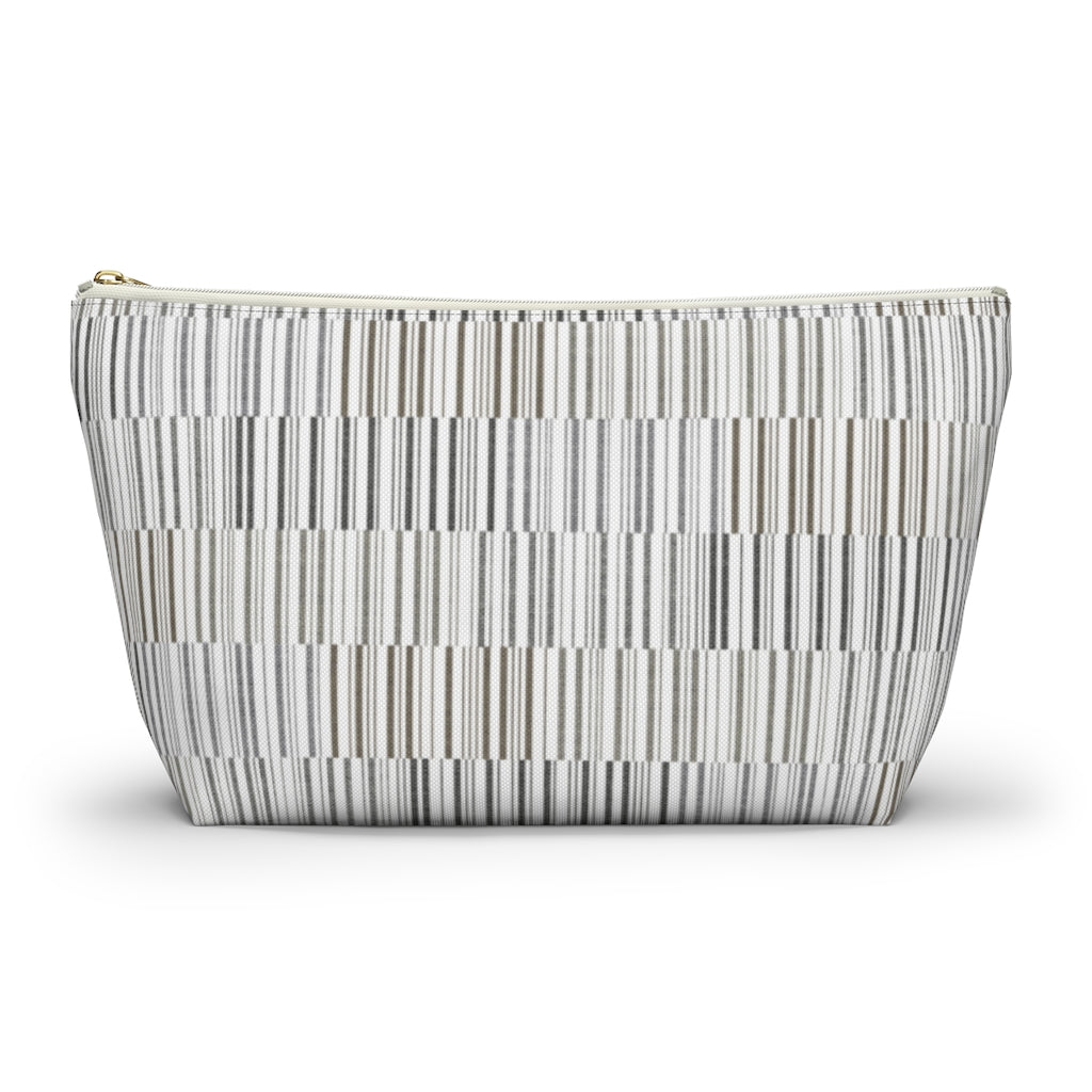 Traffic Code Accessory Pouch w T-bottom in Gray