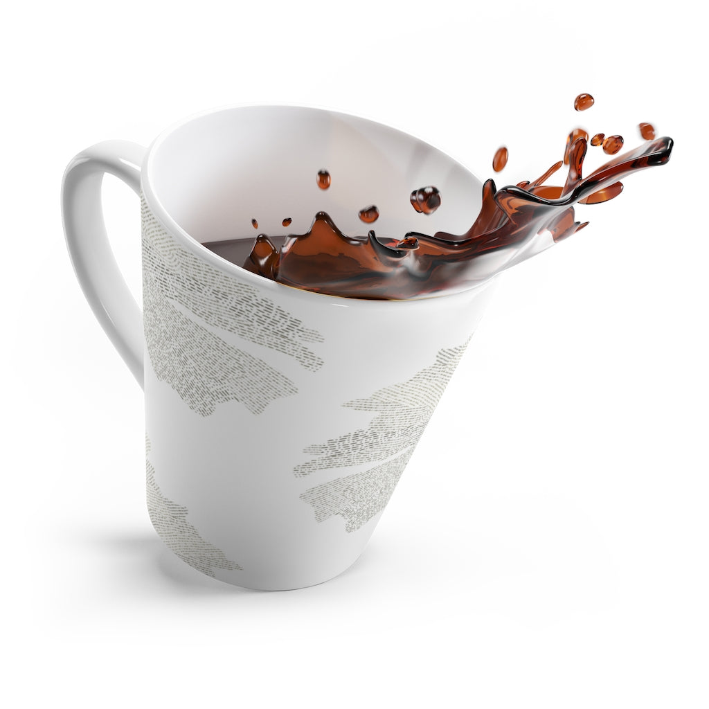 Ciphertext Code Latte Mug in Warm Gray