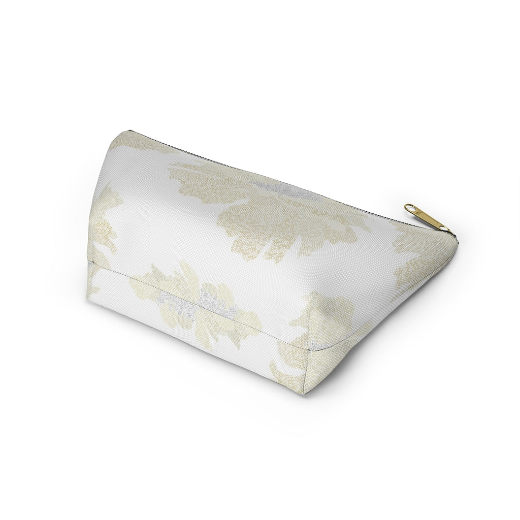 Ciphertext Code Accessory Pouch w T-bottom in Yellow