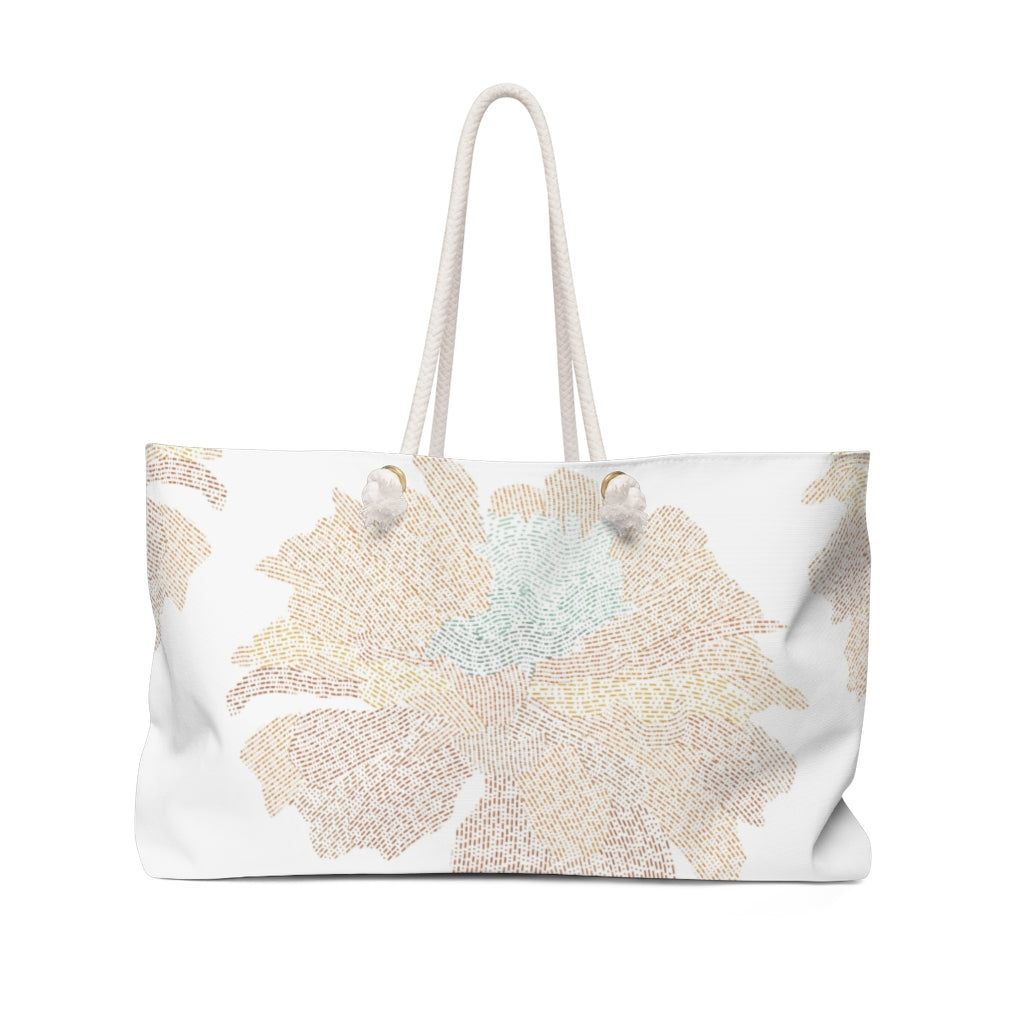 Ciphertext Code Weekender Bag in Orange