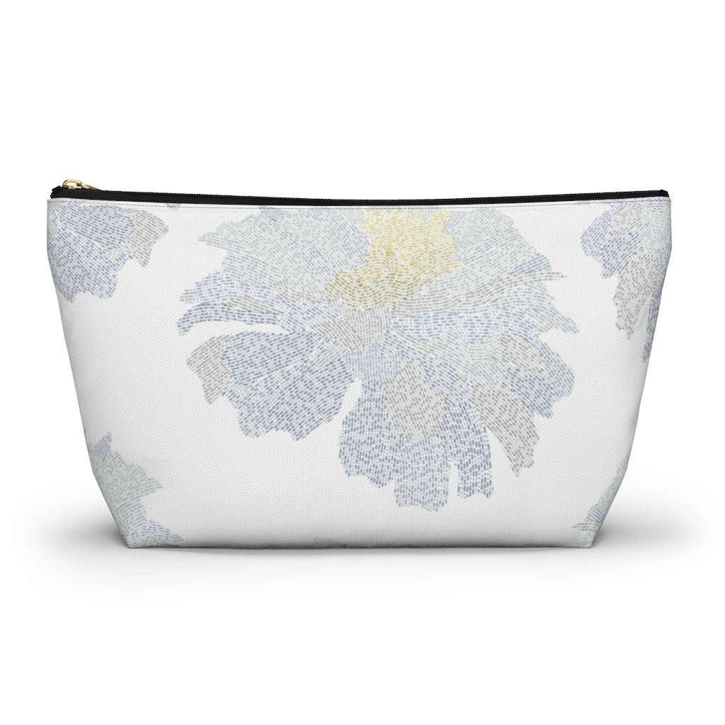 Ciphertext Code Accessory Pouch w T-bottom in Blue