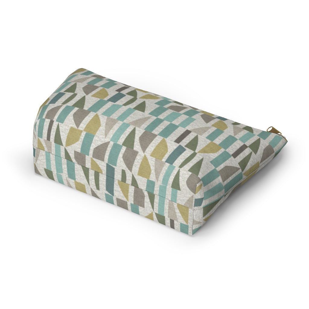 Frequency Code Accessory Pouch w T-bottom in Aqua