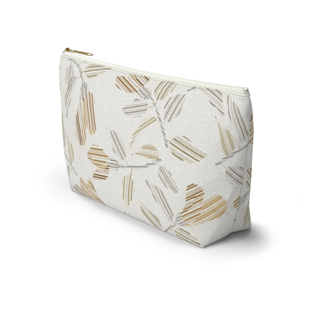 Riverbank Code Accessory Pouch w T-bottom in Brown