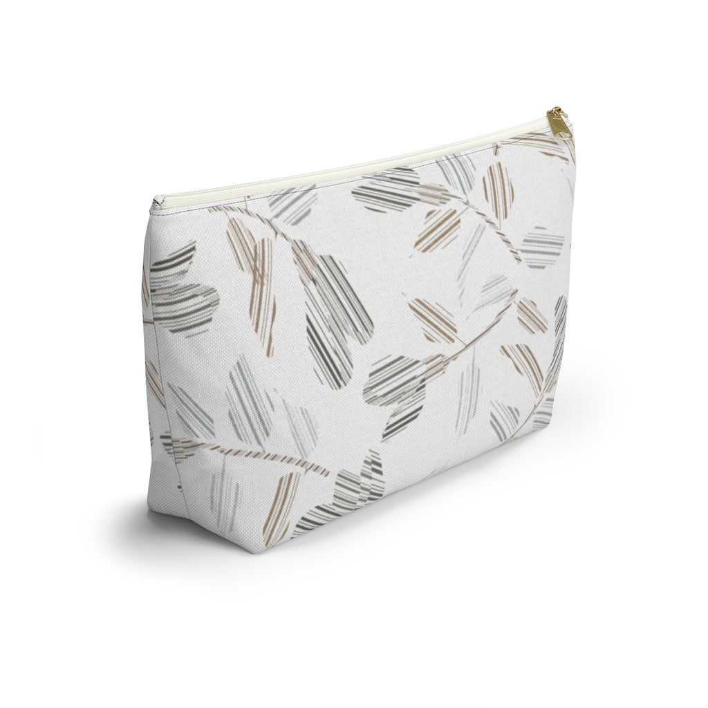 Riverbank Code Accessory Pouch w T-bottom in Gray