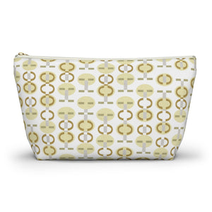 Telegraph Code Accessory Pouch w T-bottom in Yellow