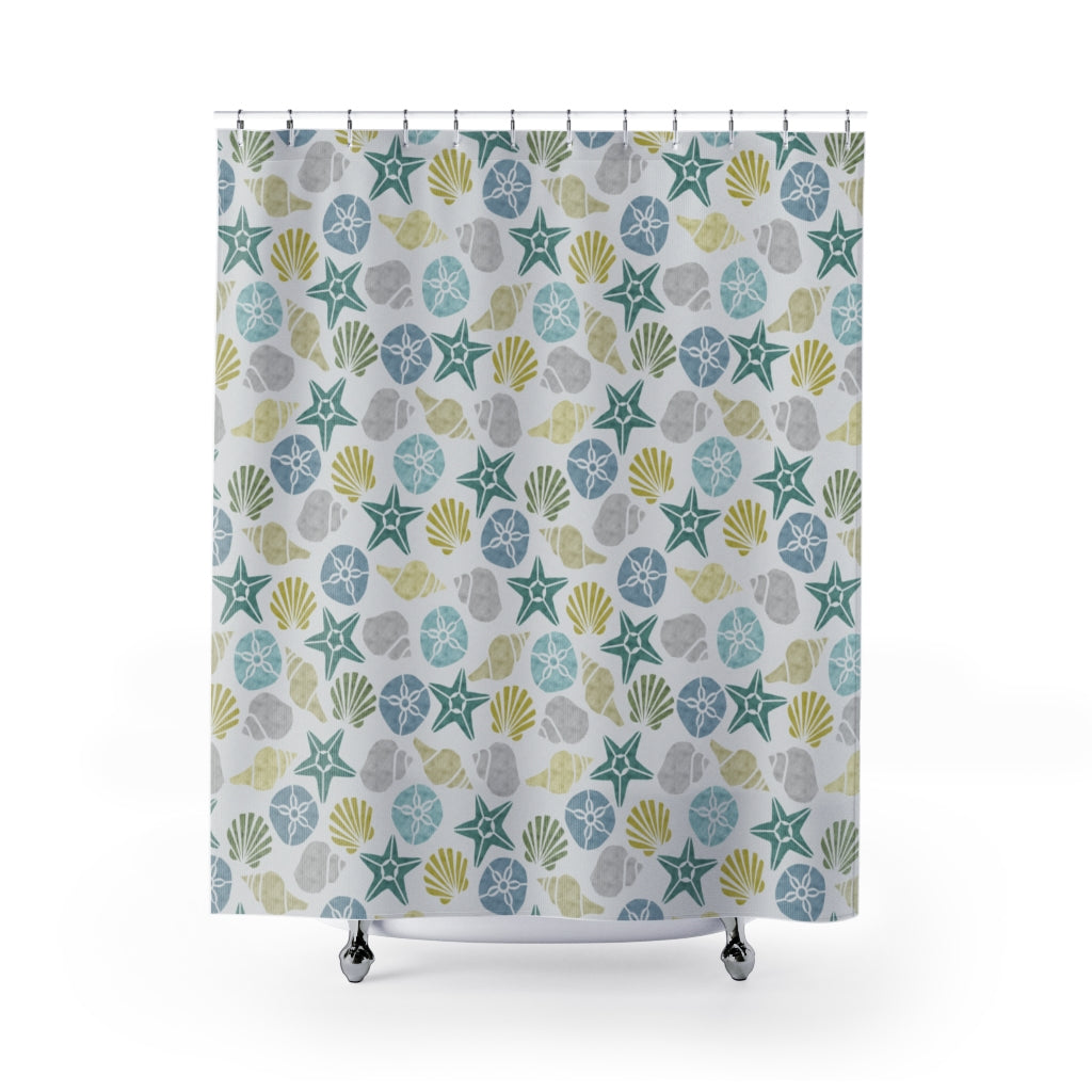 Sanibel Island Shower Curtain in Teal