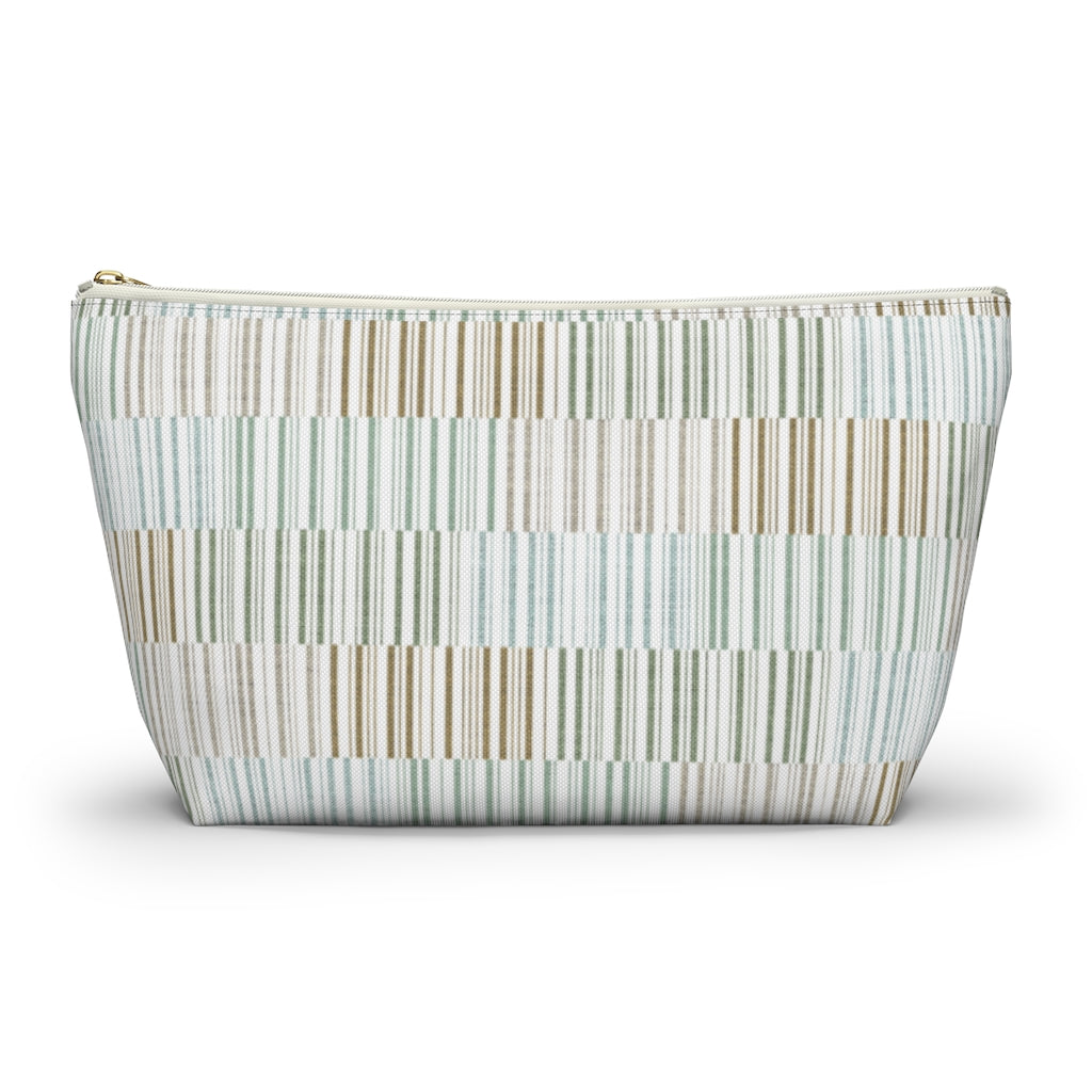 Traffic Code Accessory Pouch w T-bottom in Aqua