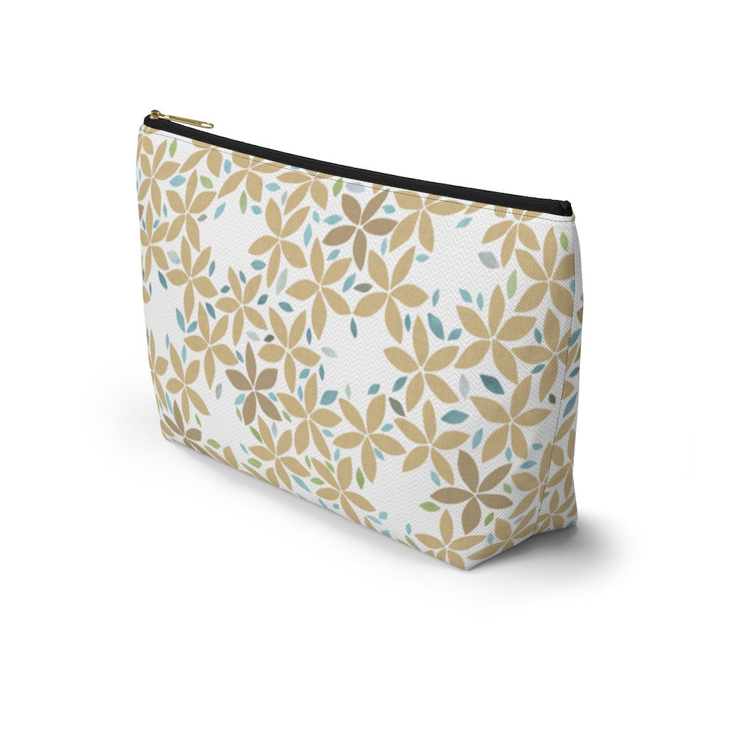 Snowbell Accessory Pouch w T-bottom in Gold