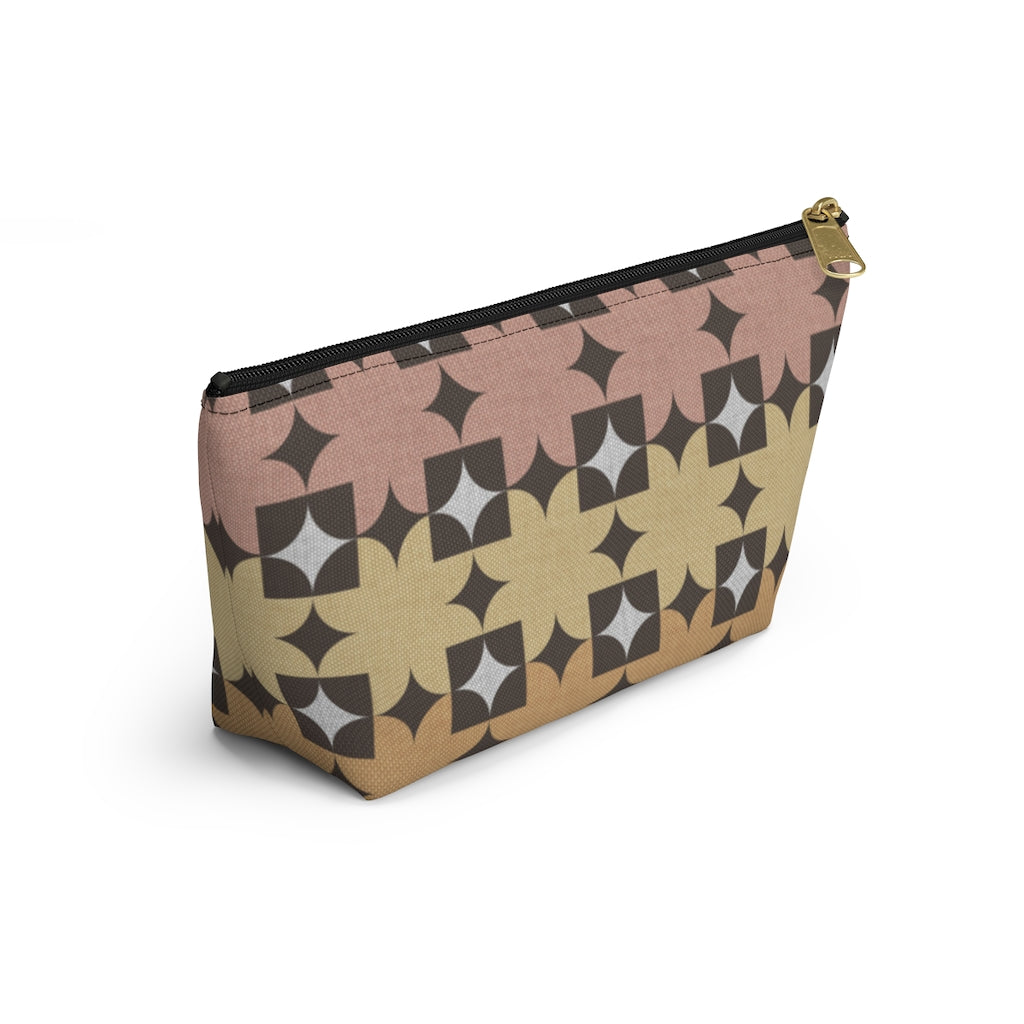World's Fair Accessory Pouch w T-bottom in Pink