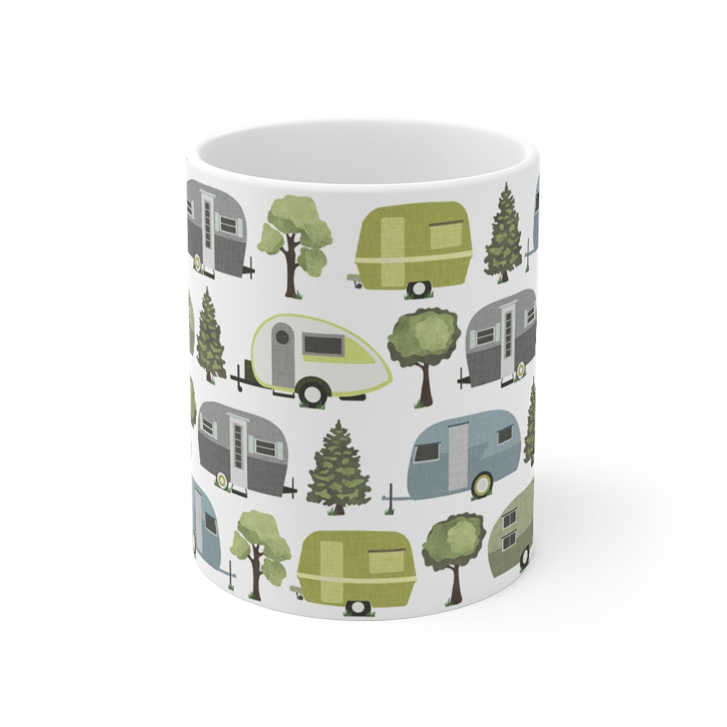 Teardrop Campers Mug in Green