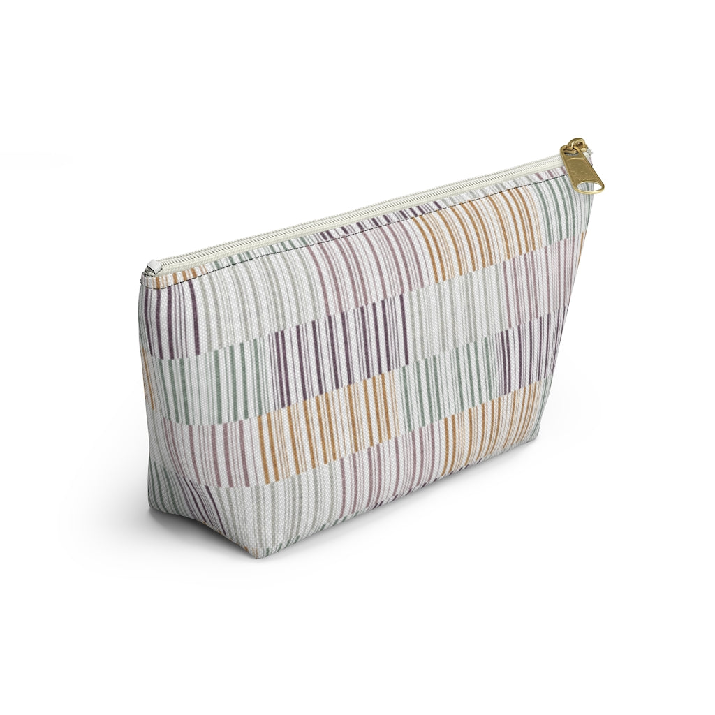 Traffic Code Accessory Pouch w T-bottom in Purple