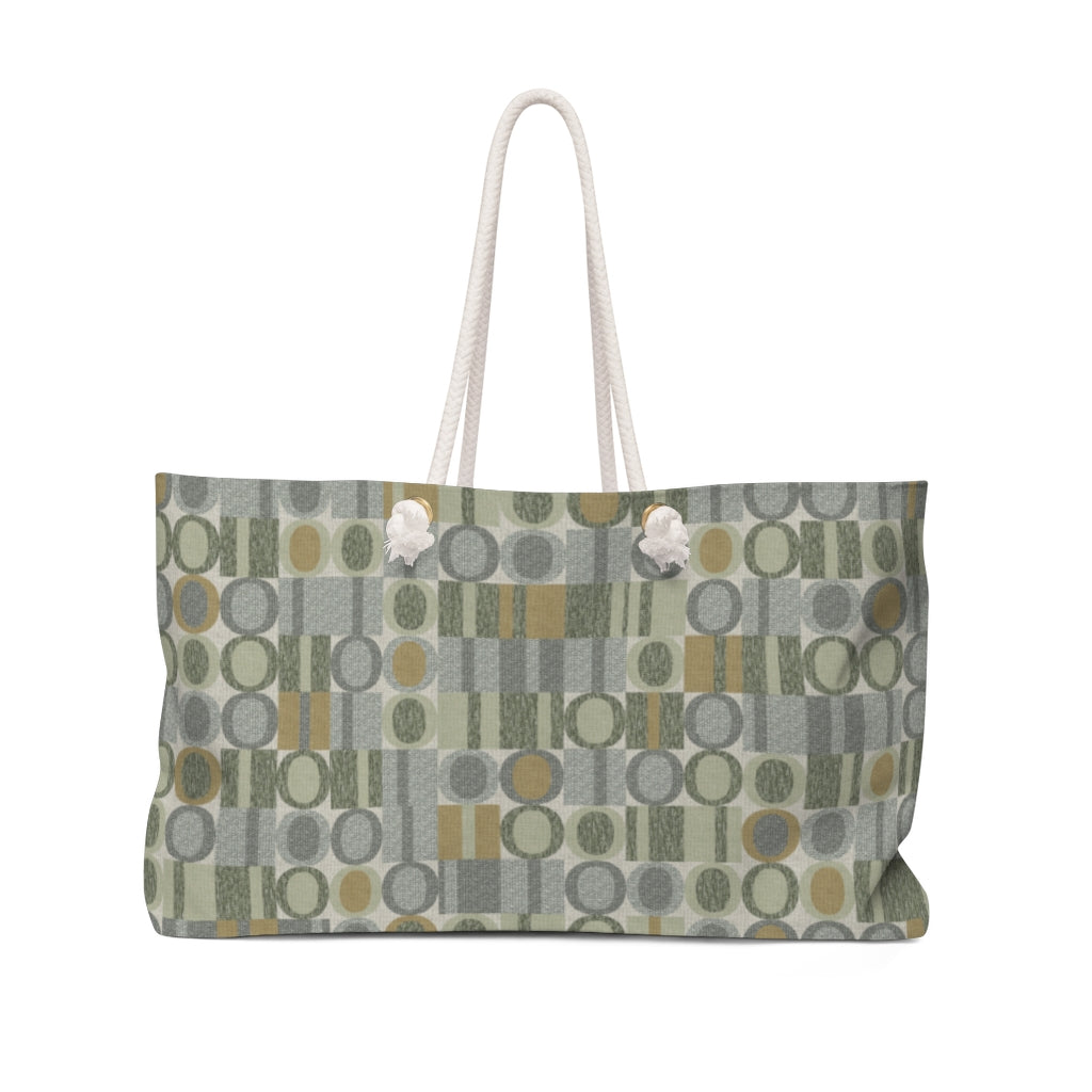 Five Languages Code Weekender Bag in Green